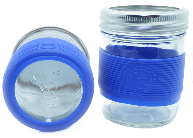 8oz Plain Storage JAR, Lid, and SHADE