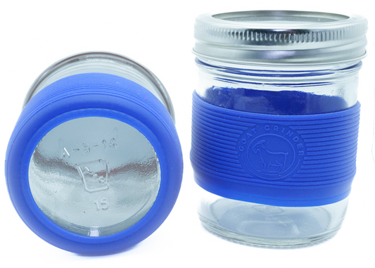 8oz Plain Storage JAR, Lid, and SHADE
