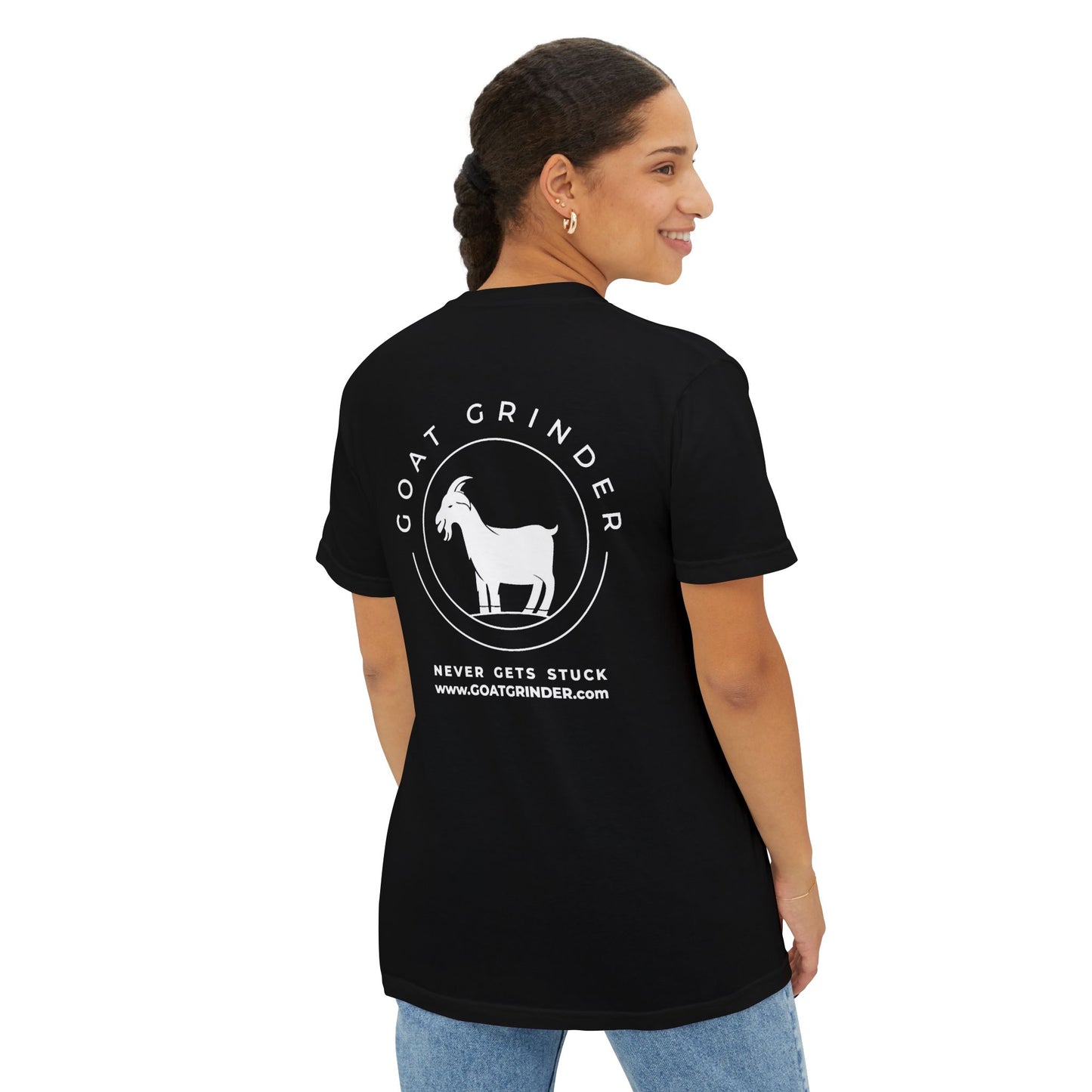 Cozy Goat Grinder Unisex Pocket T-Shirt - Casual Tee