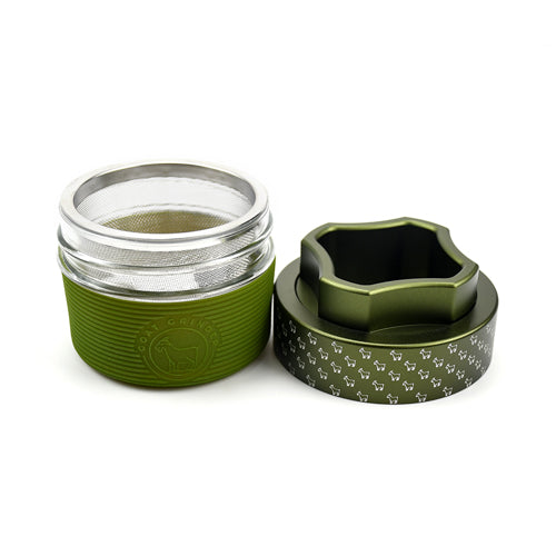4 Piece Aluminum Herb Grinder | AITH v.I – OG - Repeat Pattern