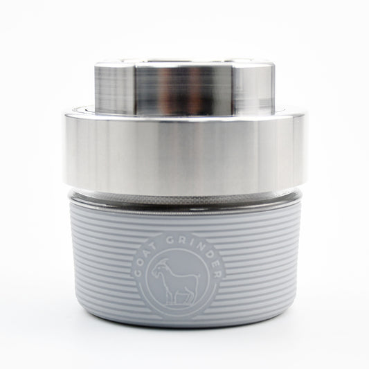4 Piece Stainless Steel Grinder | AITH v.I – OG Pattern