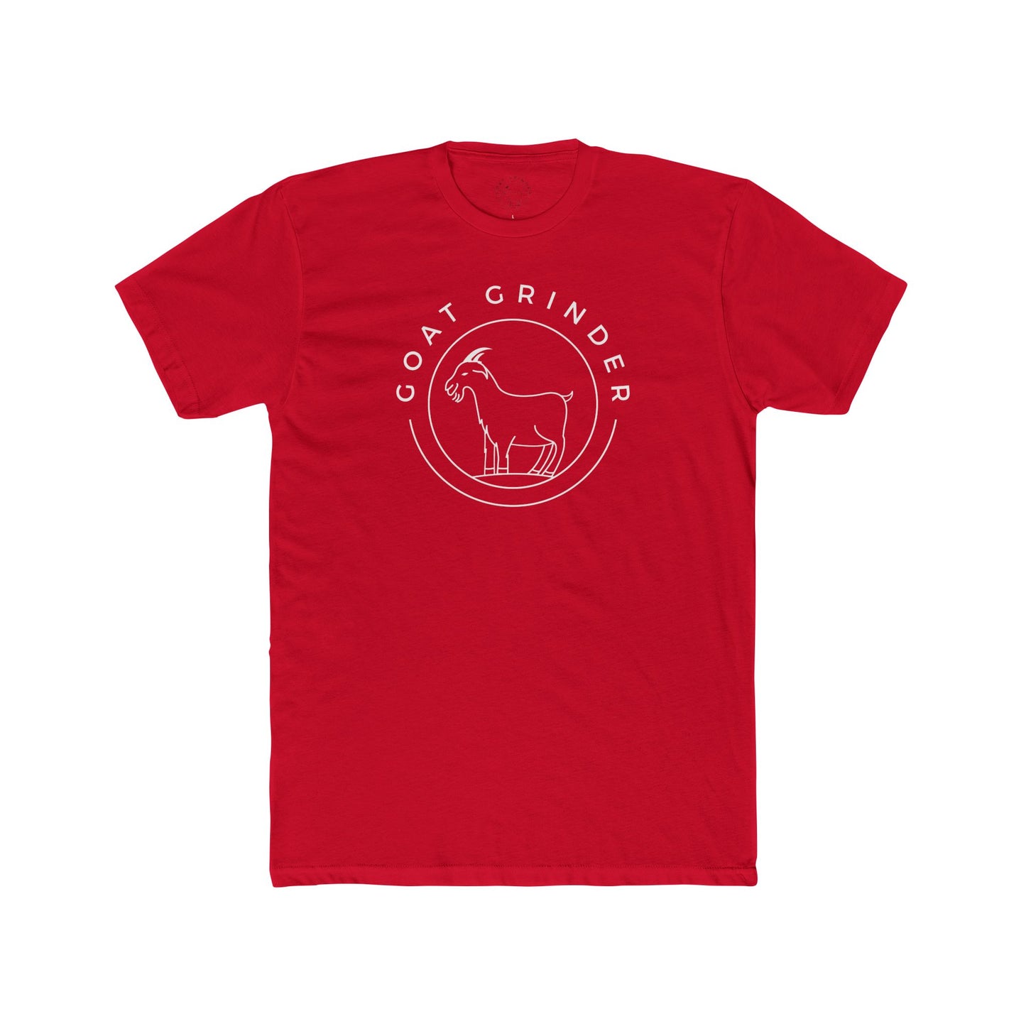 GOAT GRINDER OG Logo Men's Cotton Crew Tee