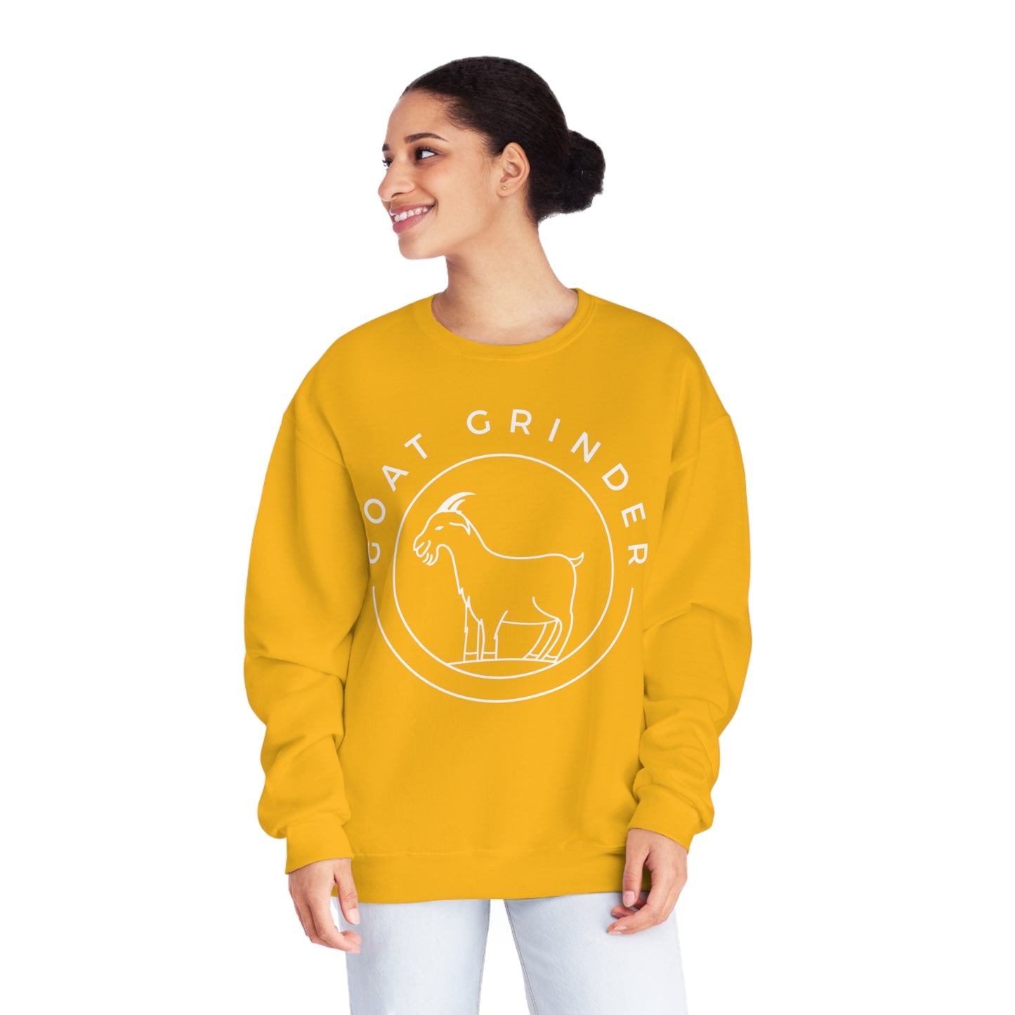 GOAT GRINDER OG Logo Unisex NuBlend® Crewneck Sweatshirt