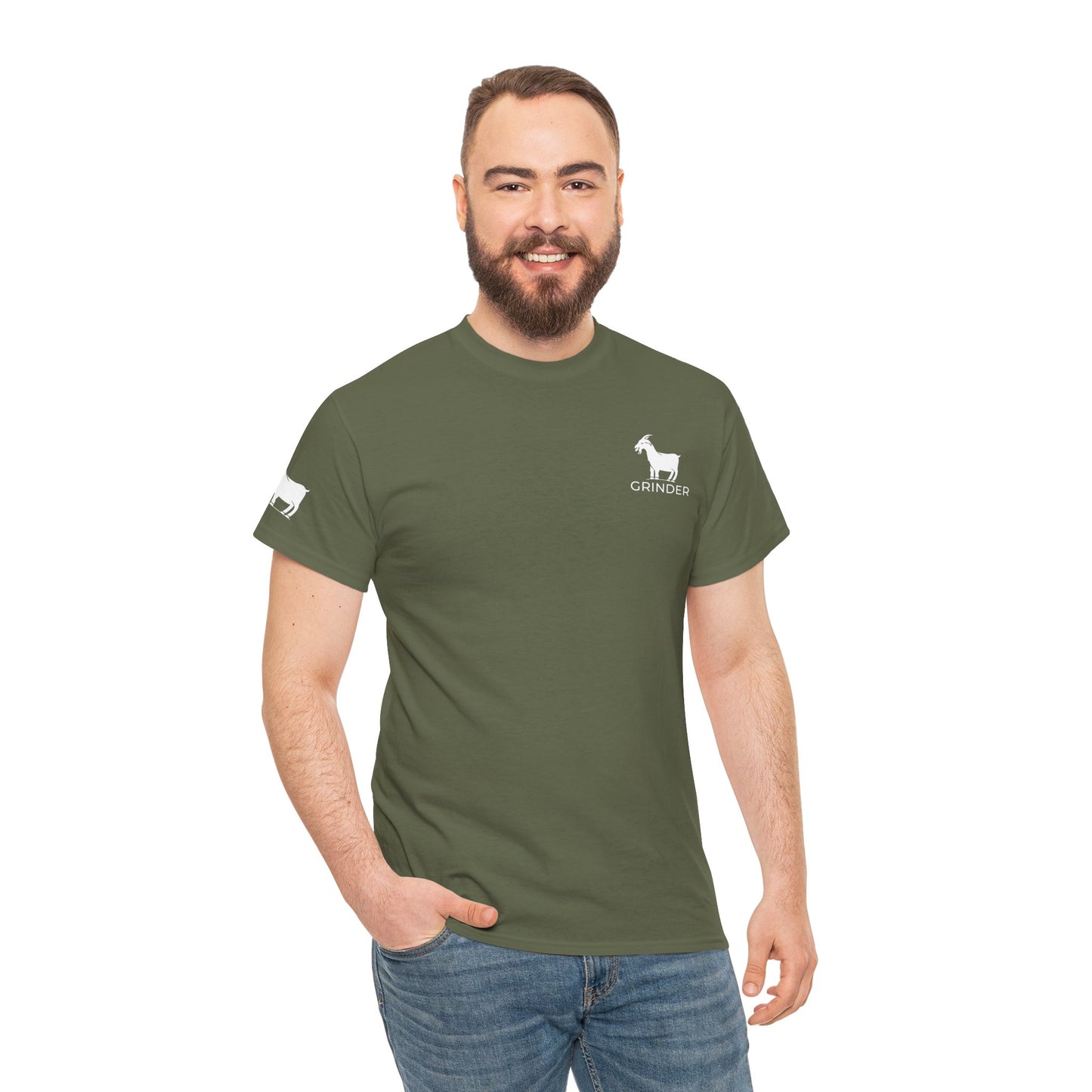 Logo T-shirt on sleeve and chest