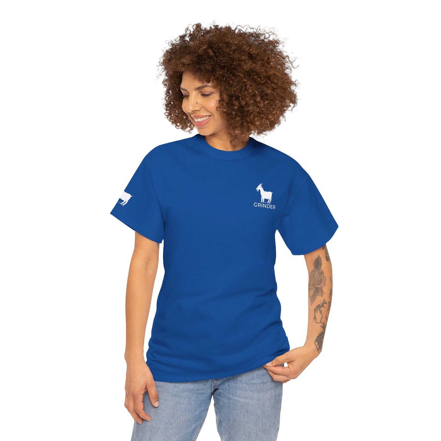 Logo T-shirt on sleeve and chest