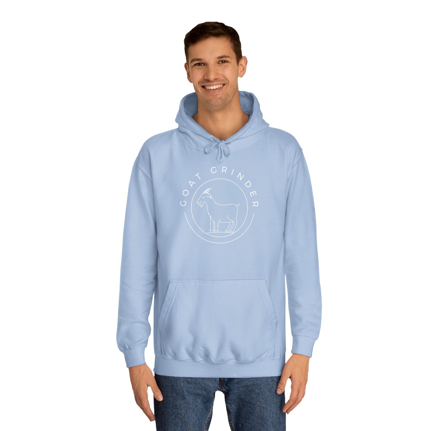 GOAT GRINDER OG Logo Unisex College Hoodie