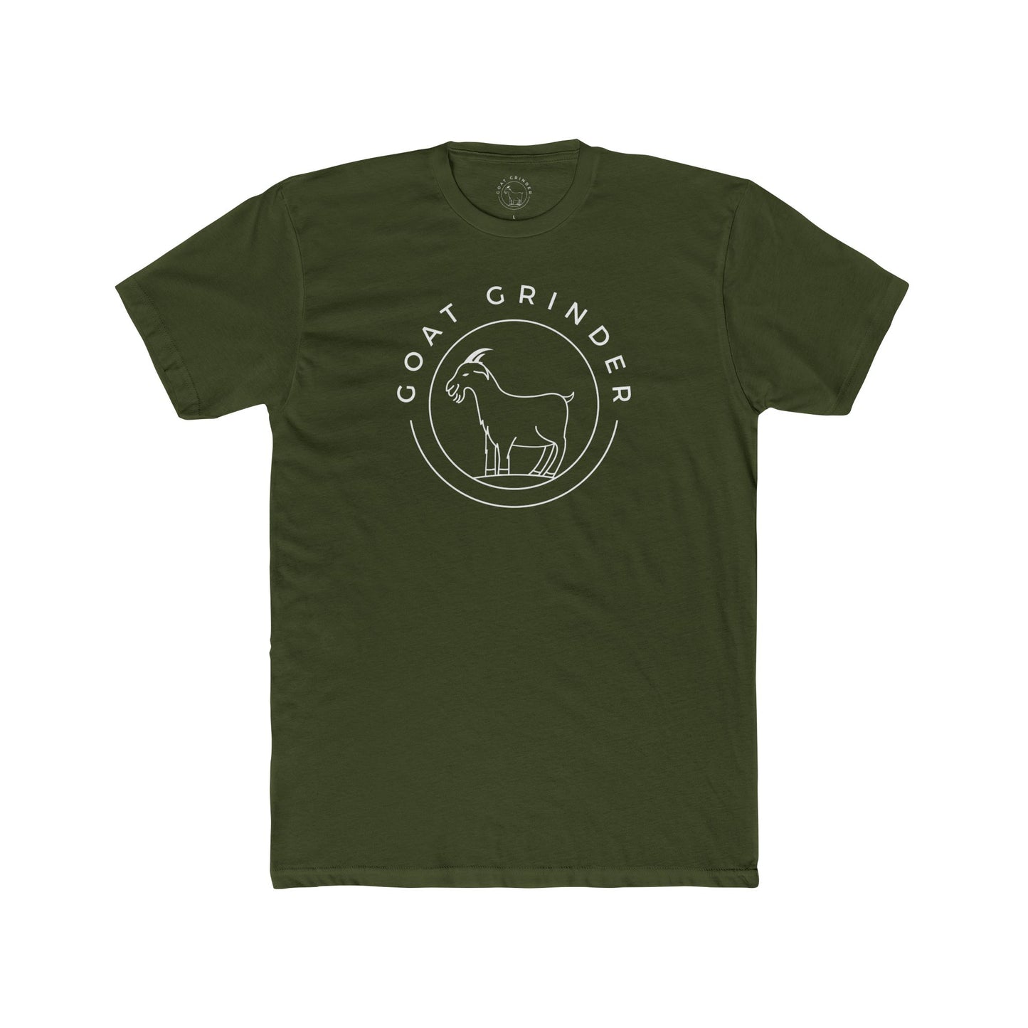 GOAT GRINDER OG Logo Men's Cotton Crew Tee