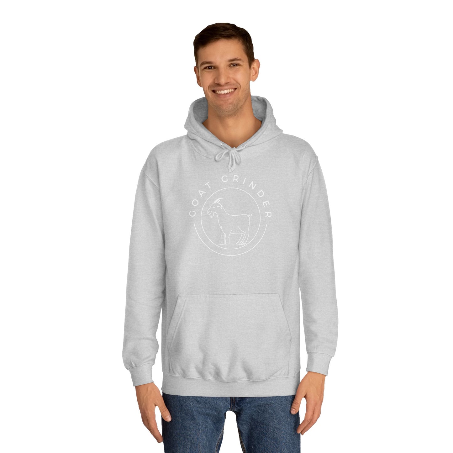 GOAT GRINDER OG Logo Unisex College Hoodie