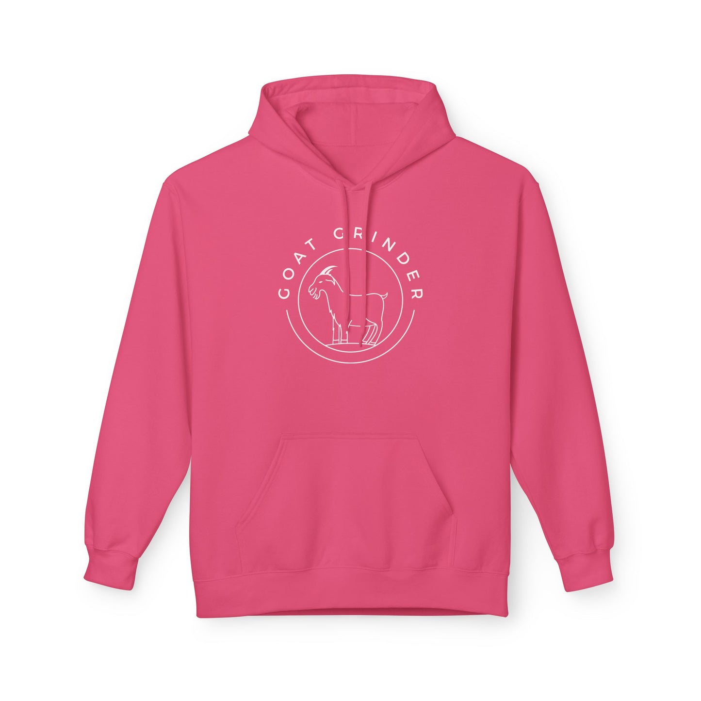 Goat Grinder Logo Hoodie — Fleece Pullover