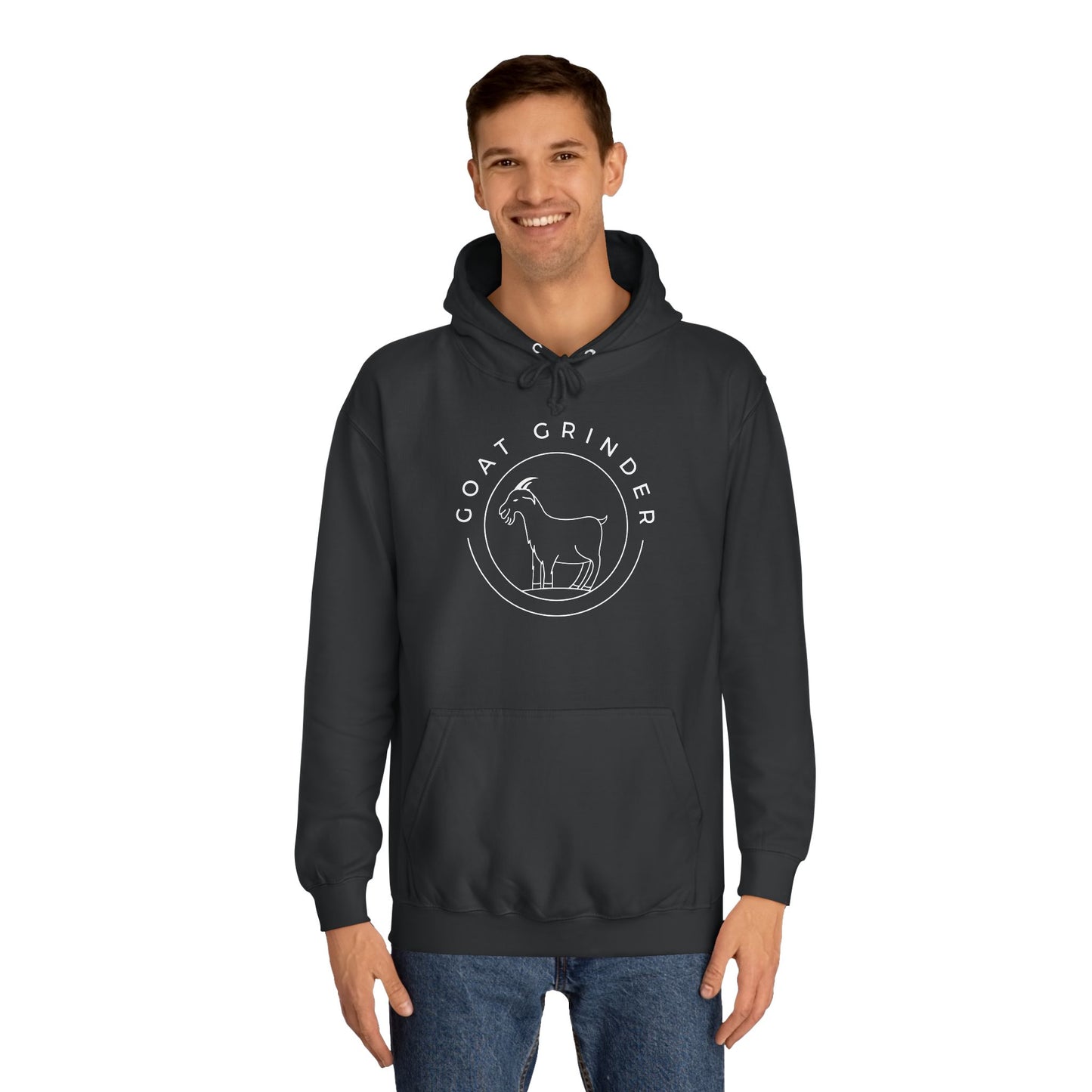 GOAT GRINDER OG Logo Unisex College Hoodie