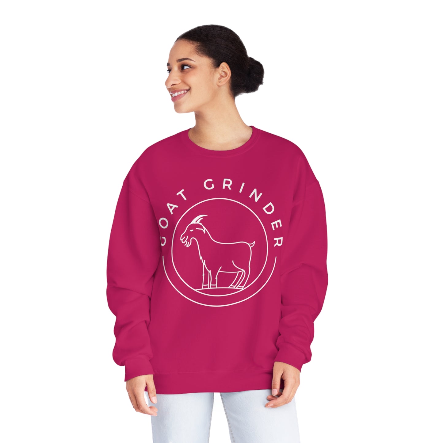 GOAT GRINDER OG Logo Unisex NuBlend® Crewneck Sweatshirt