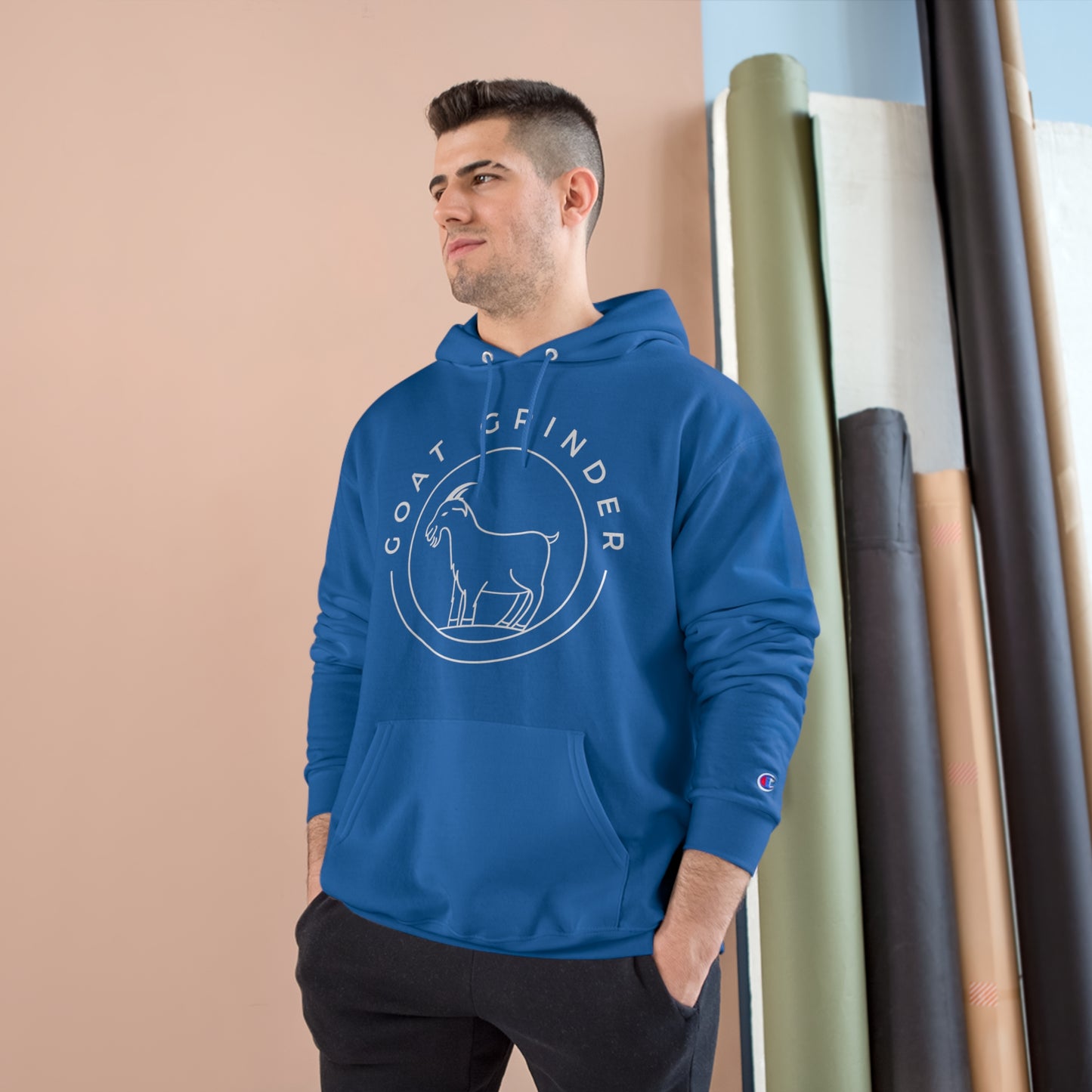 GOAT GRINDER OG Logo Champion Hoodie