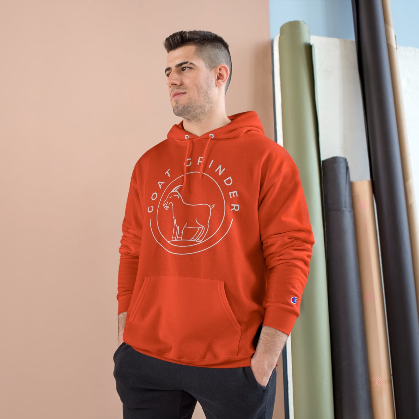 GOAT GRINDER OG Logo Champion Hoodie