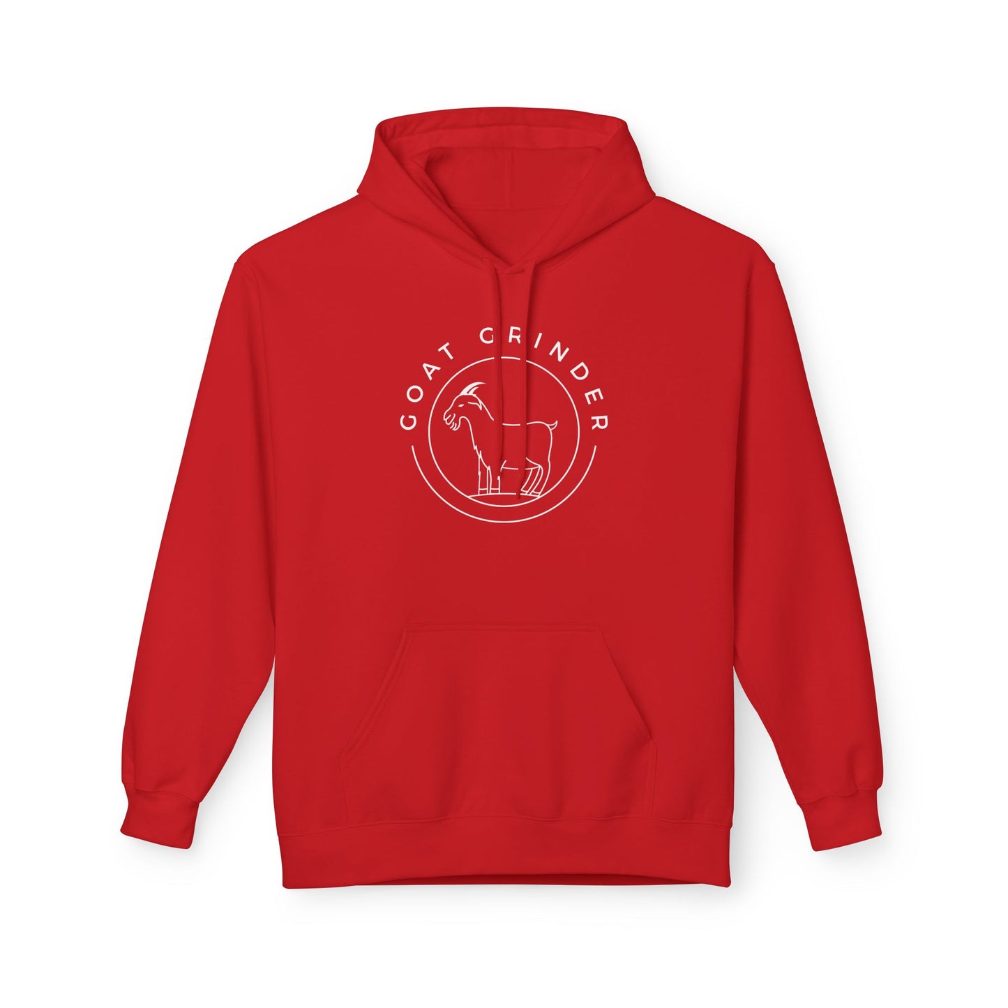 Goat Grinder Logo Hoodie — Fleece Pullover