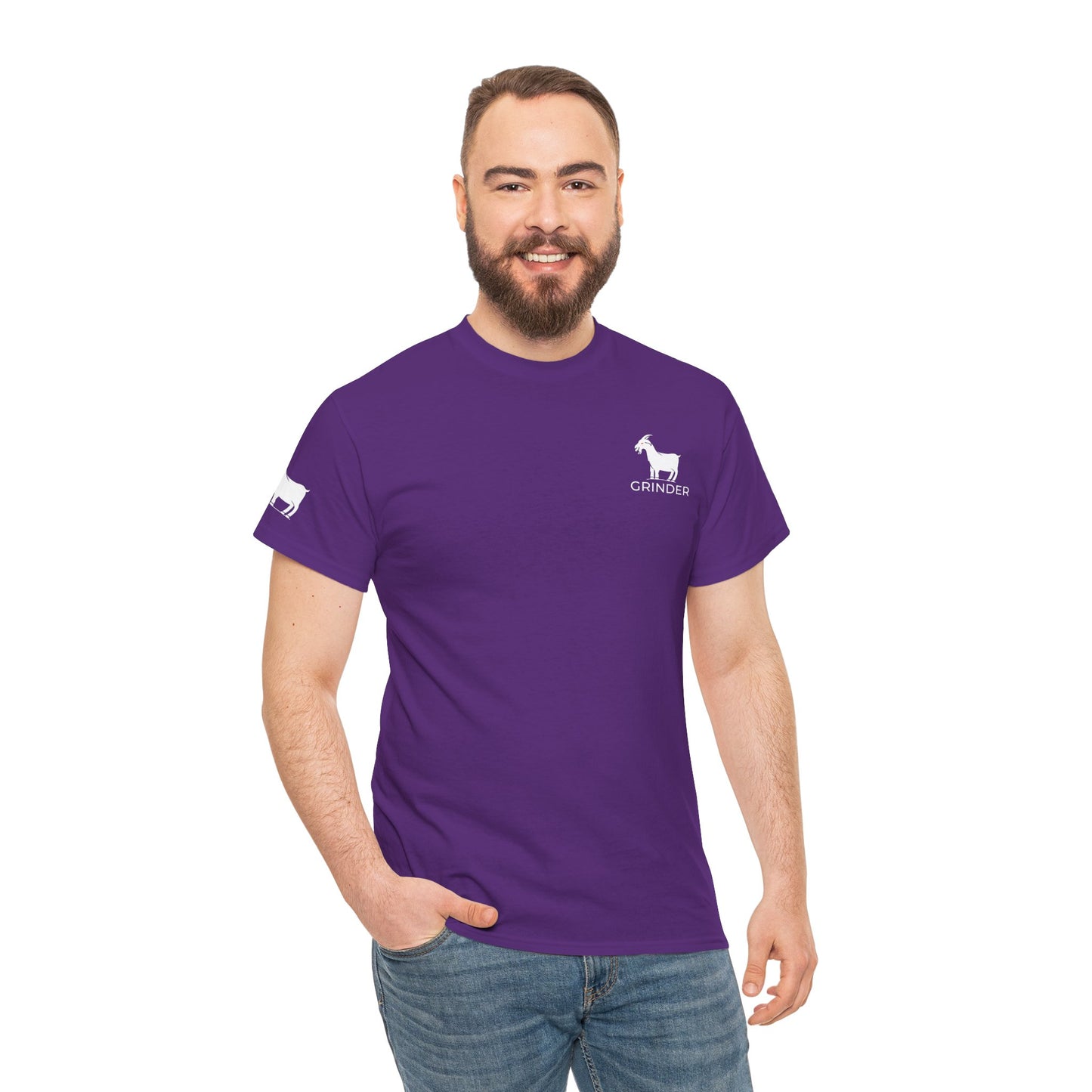 Logo T-shirt on sleeve and chest