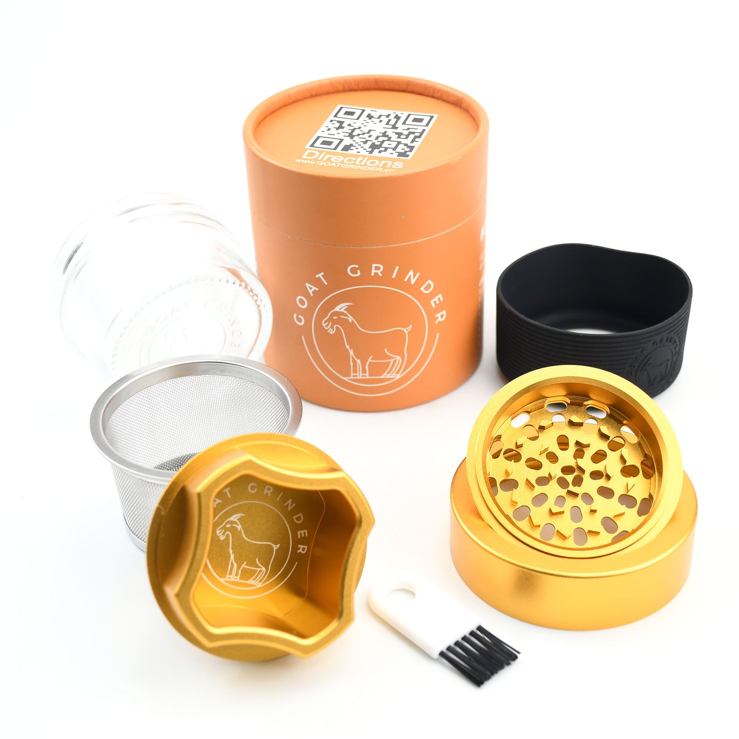 4 Piece Aluminum Herb Grinder | AITH v.I – OG