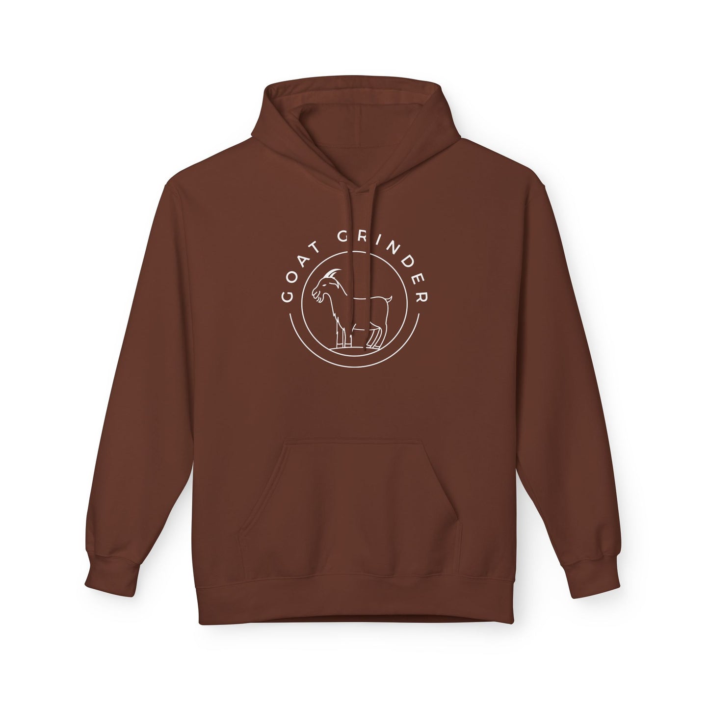 Goat Grinder Logo Hoodie — Fleece Pullover