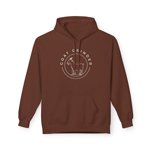 Goat Grinder Logo Hoodie — Fleece Pullover