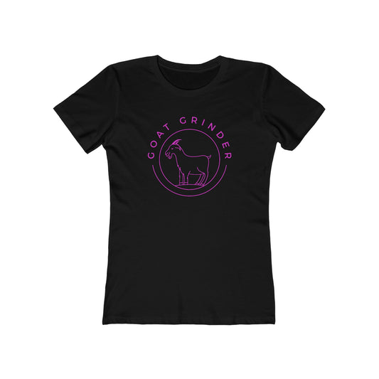 GOAT GRINDER OG Logo T-shirt Women's OG Logo The Boyfriend Tee