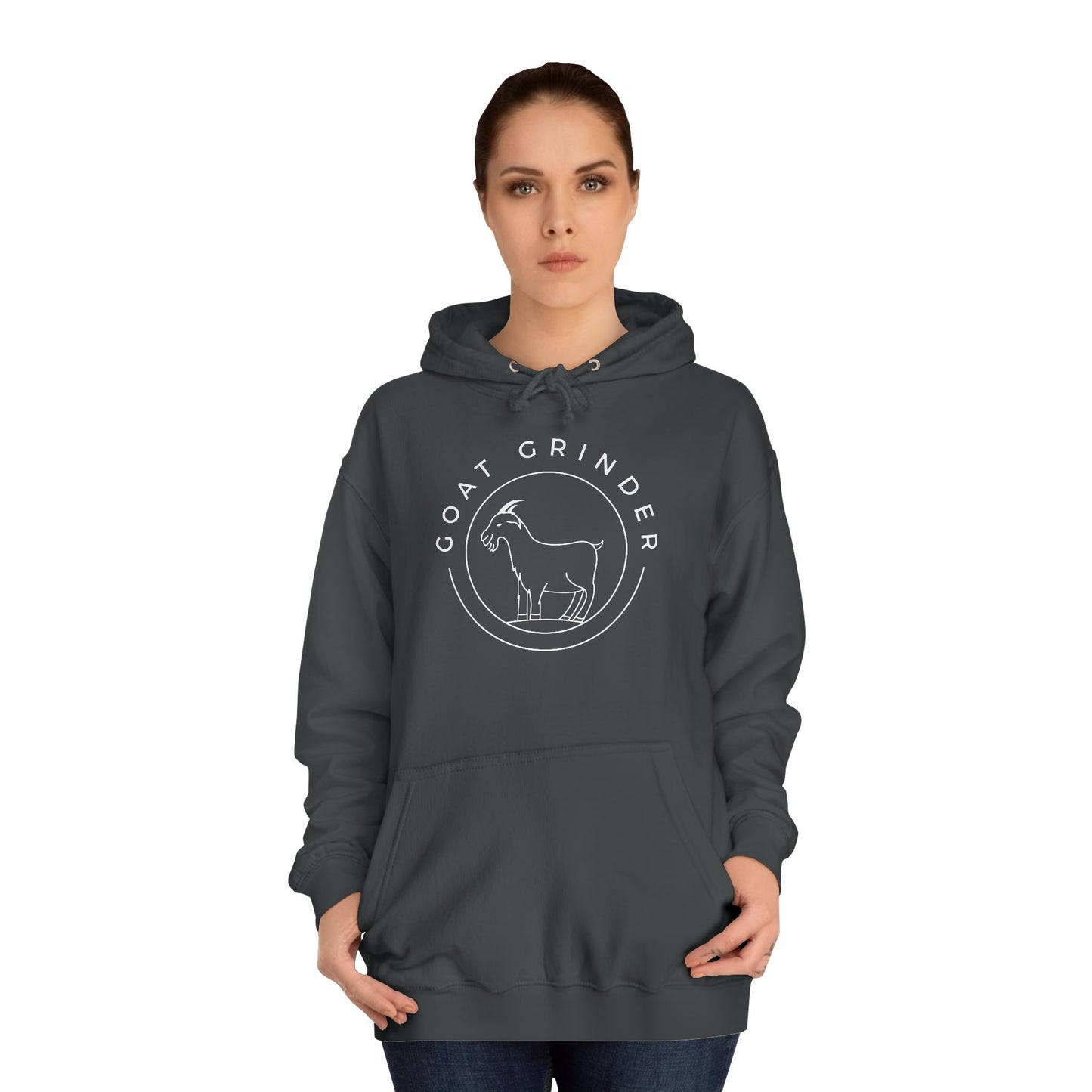 GOAT GRINDER OG Logo Unisex College Hoodie