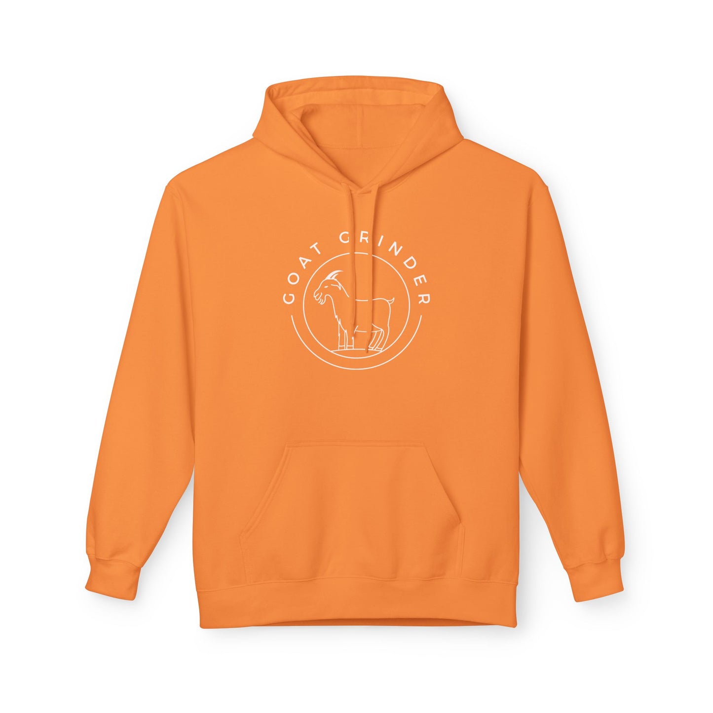 Goat Grinder Logo Hoodie — Fleece Pullover