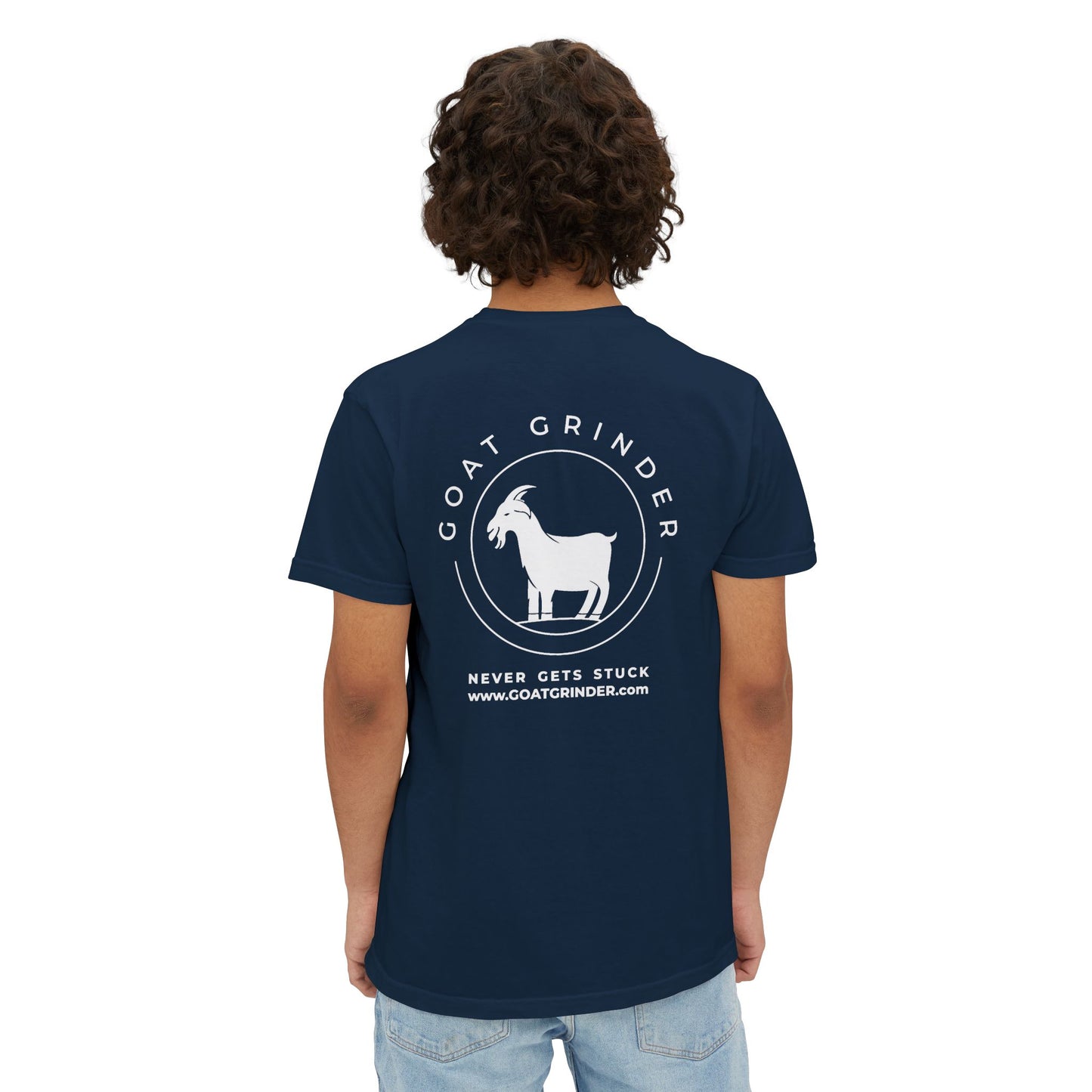 Cozy Goat Grinder Unisex Pocket T-Shirt - Casual Tee