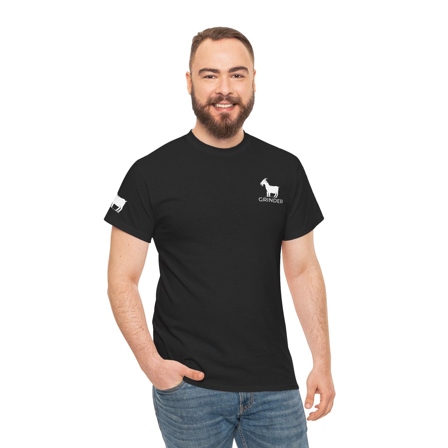 Logo T-shirt on sleeve and chest