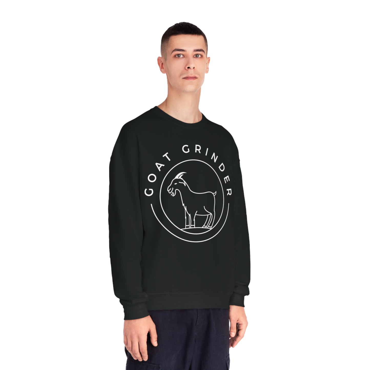 GOAT GRINDER OG Logo Unisex NuBlend® Crewneck Sweatshirt