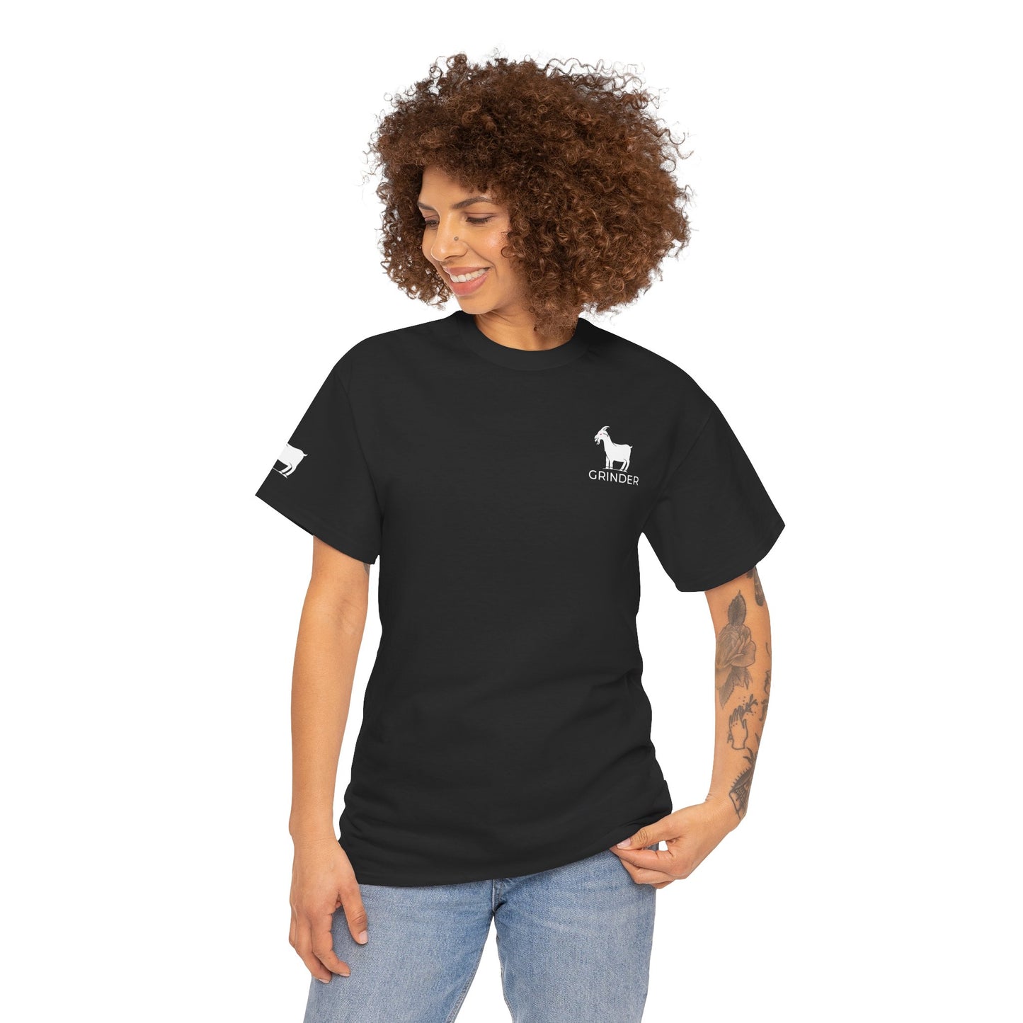 Logo T-shirt on sleeve and chest