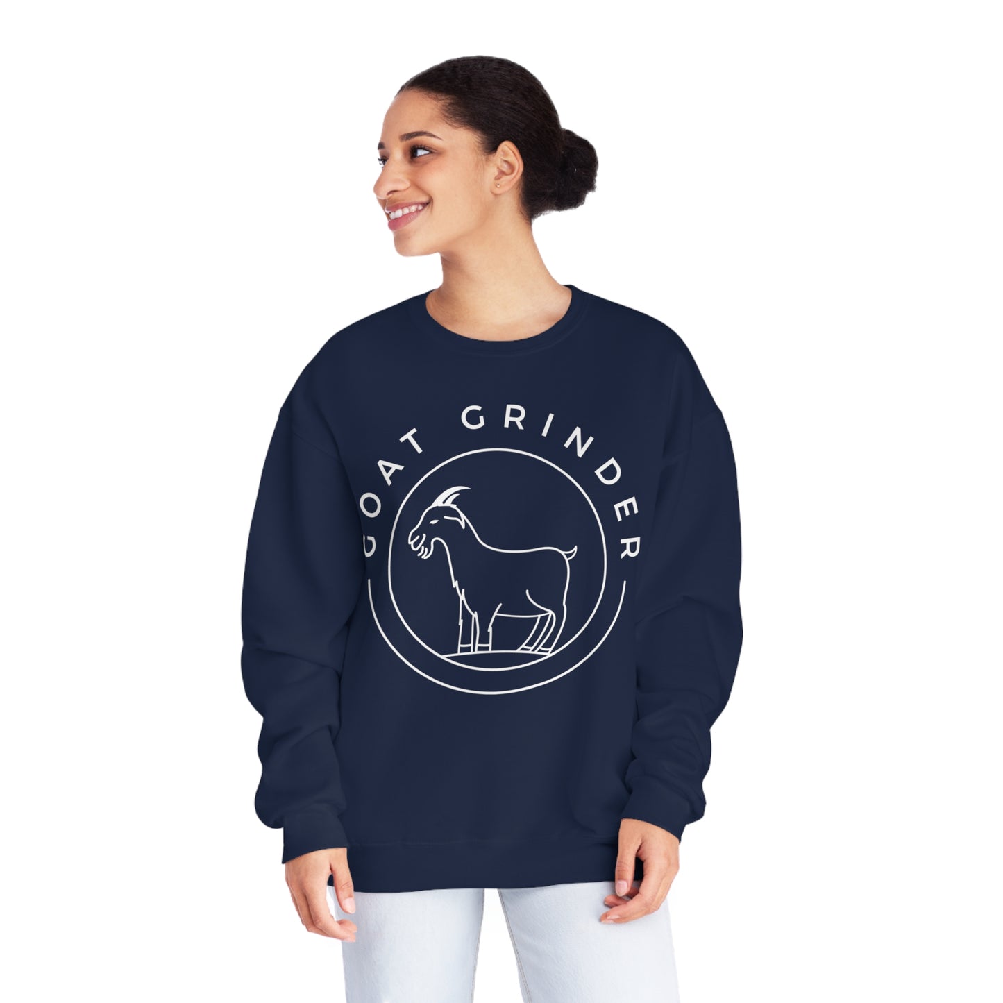 GOAT GRINDER OG Logo Unisex NuBlend® Crewneck Sweatshirt