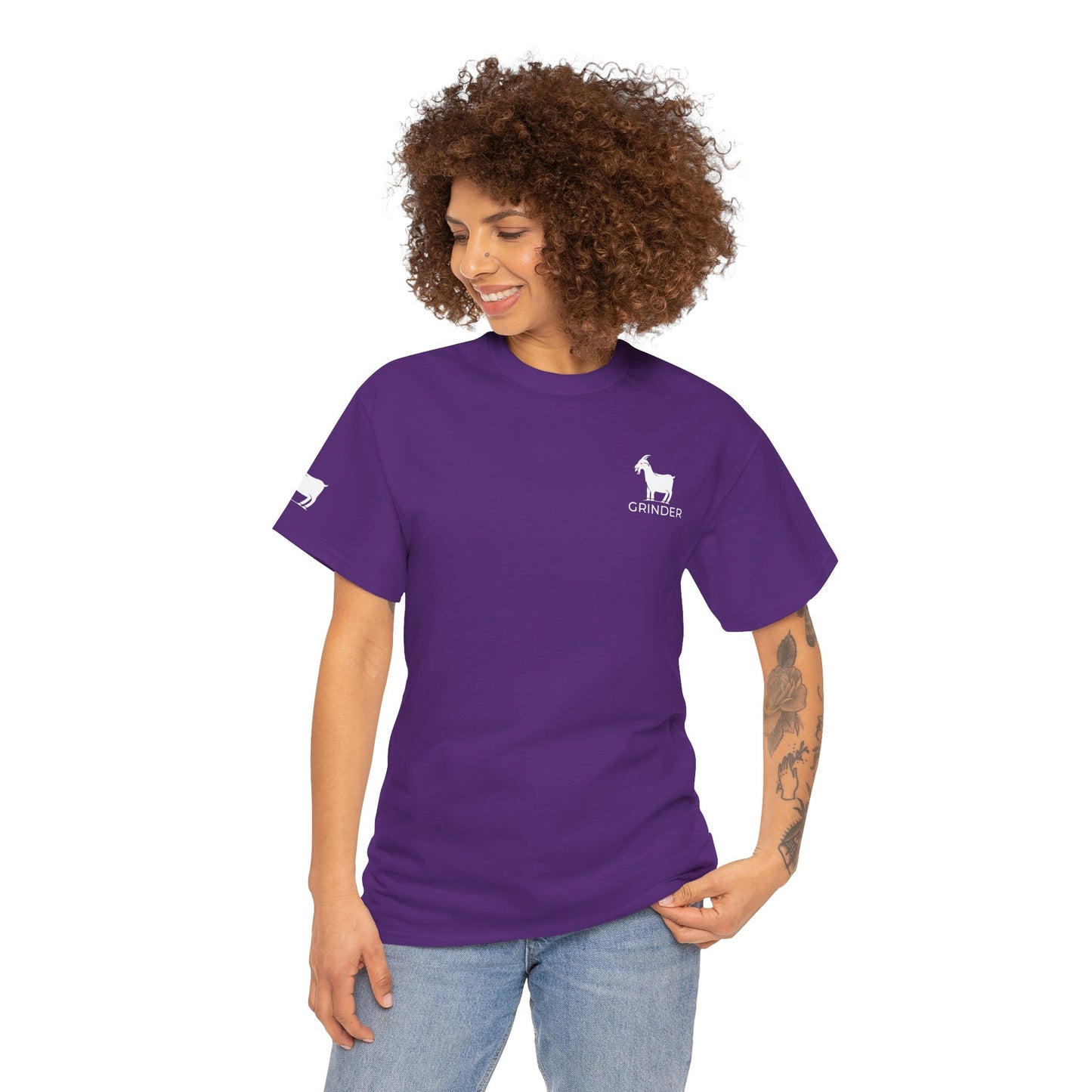 Logo T-shirt on sleeve and chest