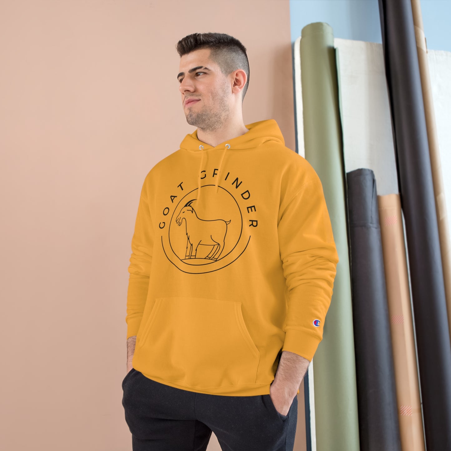 GOAT GRINDER OG Logo Champion Hoodie