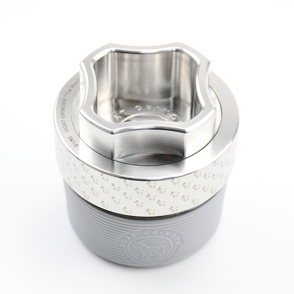 4 Piece Stainless Steel Herb Grinder | AITH v.I – OG - Repeat Pattern