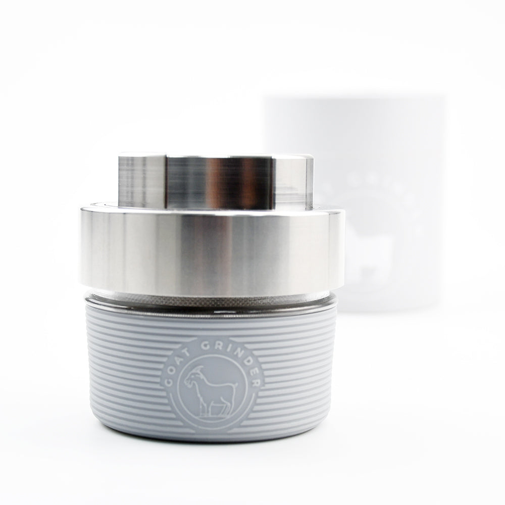 4 Piece Stainless Steel Herb Grinder | AITH v.I – OG Pattern