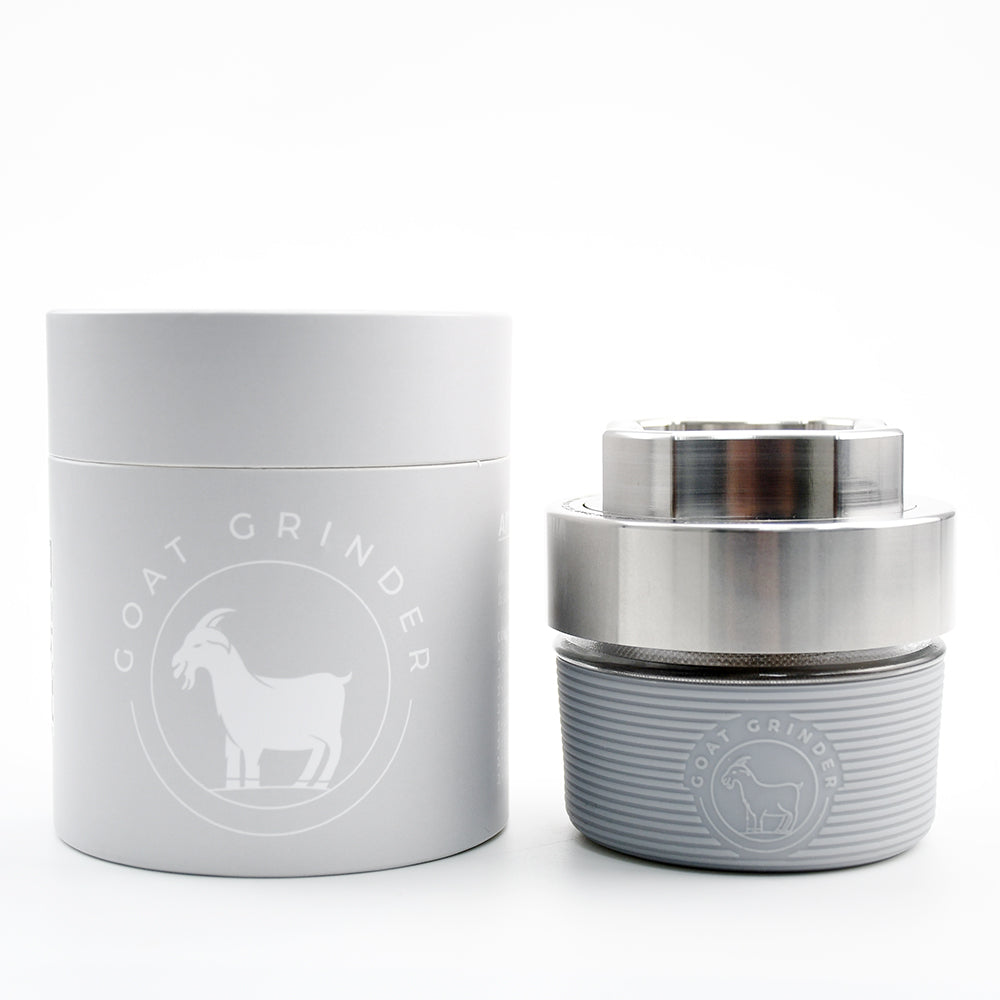 4 Piece Stainless Steel Herb Grinder | AITH v.I – OG Pattern