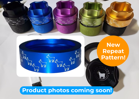 4 Piece Aluminum Grinder | AITH v.I – OG - Repeat Pattern